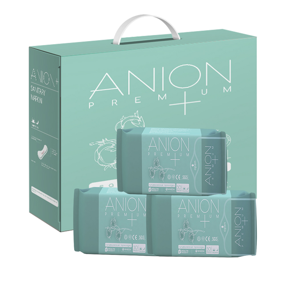 Анионовые прокладки ежедневные (16 упак)