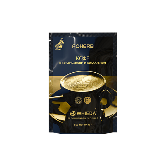 Кофейный напиток с кордицепсом и коллагеном